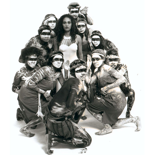 Publicity image of Praying Mantis Dreaming, 1992. Photo by Paul Sweeney.