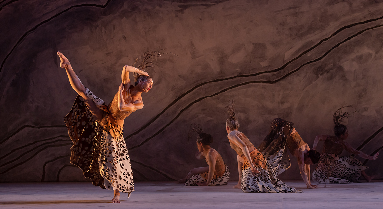 Production image of Terrain, 2022 at Sydney Opera House. Photo by Daniel Boud.