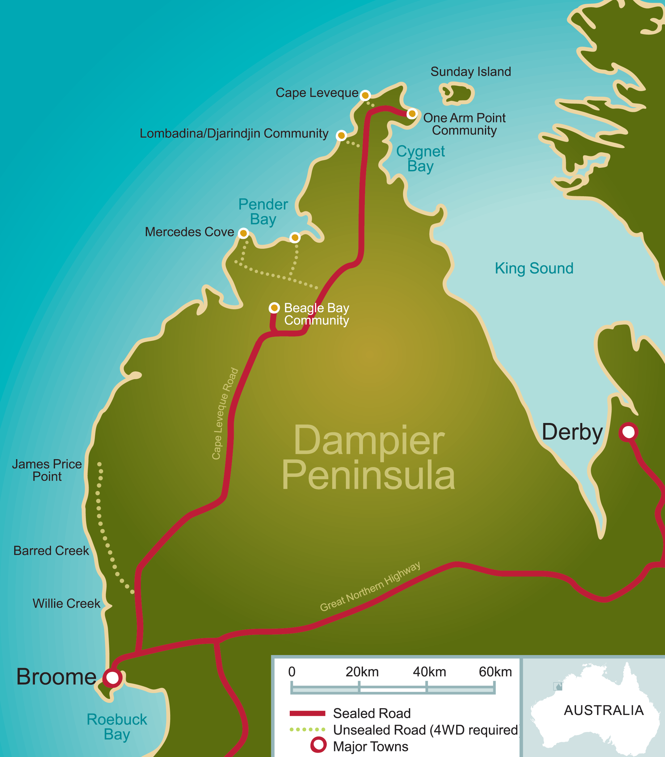 BARDI map